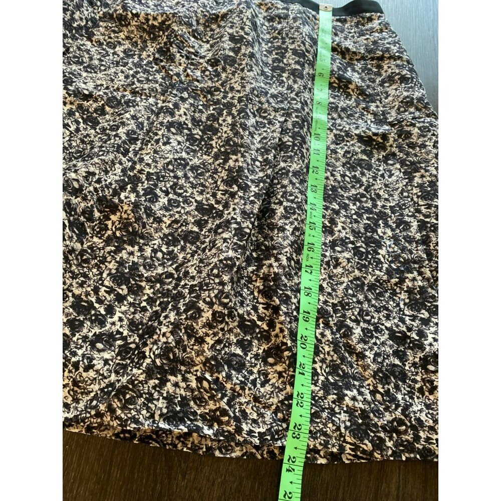 Vintage Banana Republic Silk Floral Skirt Size 10 - Picture 6 of 7